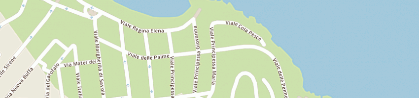 Mappa della impresa circolo nautico il clubino del mare a PALERMO
