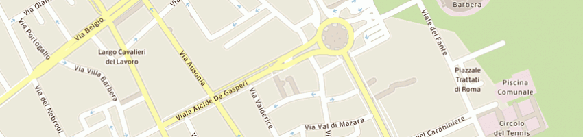 Mappa della impresa mototech srl a PALERMO