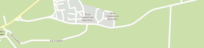 Mappa della impresa inoxfriuli srl a FAEDIS