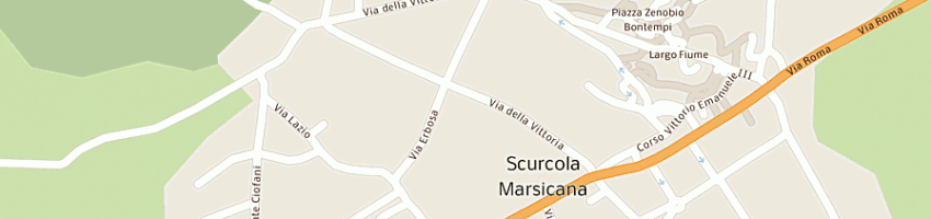 Mappa della impresa ristorante antica taverna del corso a SCURCOLA MARSICANA
