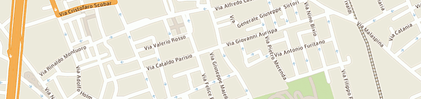 Mappa della impresa di paola giuseppe e c snc a PALERMO