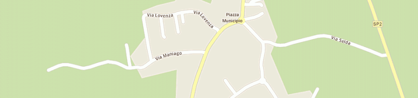 Mappa della impresa caisutti maurizio a TRIVIGNANO UDINESE