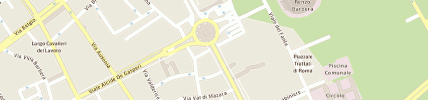 Mappa della impresa geotecdi perniciaro lucrezia e csnc a PALERMO