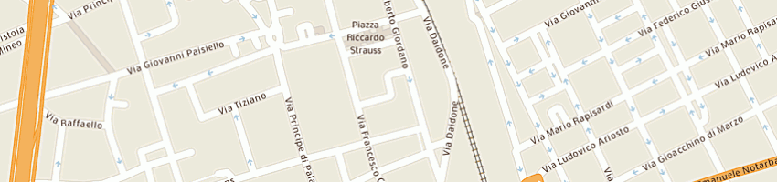 Mappa della impresa lisco srl a PALERMO