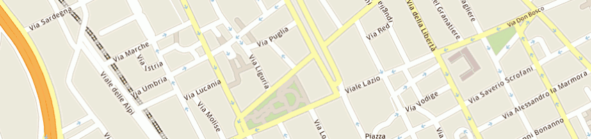 Mappa della impresa serauto francesco a PALERMO