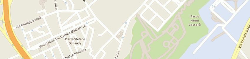 Mappa della impresa la bottega dei sapori sas di fulcone re c a PALERMO