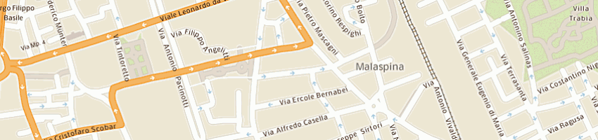 Mappa della impresa unicef comitato provinciale palermo a PALERMO