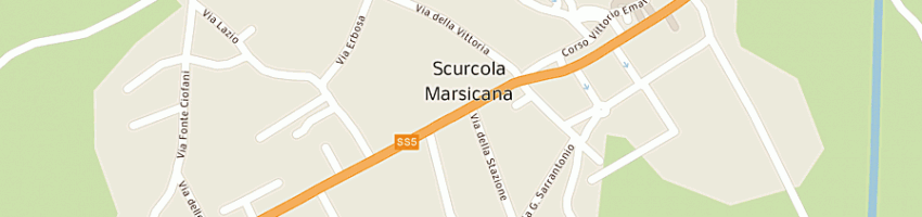 Mappa della impresa 3 c (spa) a SCURCOLA MARSICANA