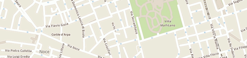 Mappa della impresa bascetta giancarlo a PALERMO
