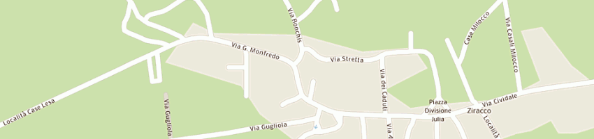 Mappa della impresa galai denis a REMANZACCO