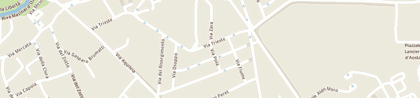 Mappa della impresa municipio a CERVIGNANO DEL FRIULI