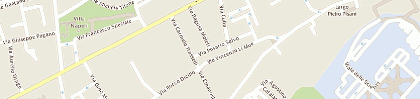 Mappa della impresa autotecnica di stassi vito e csnc a PALERMO