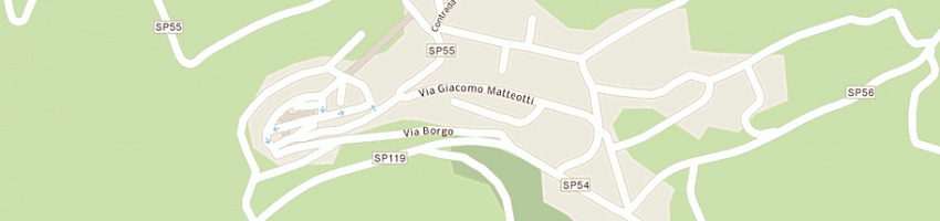 Mappa della impresa belloni sandro a GUALDO