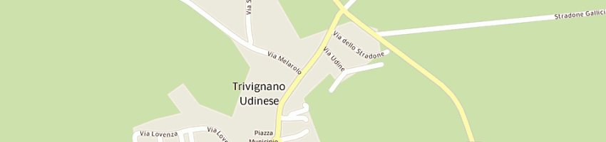 Mappa della impresa pes carlo a TRIVIGNANO UDINESE