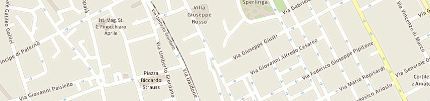 Mappa della impresa gnoffo maria concetta a PALERMO