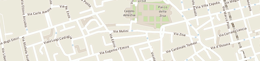 Mappa della impresa chiesa cattolica parrocchiale s stefano martire a PALERMO
