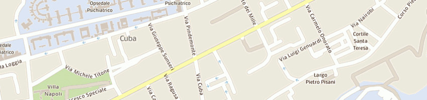 Mappa della impresa fazzari francesco a PALERMO