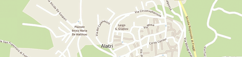 Mappa della impresa comune di alatri a ALATRI