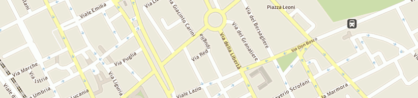 Mappa della impresa monte stella srl a PALERMO