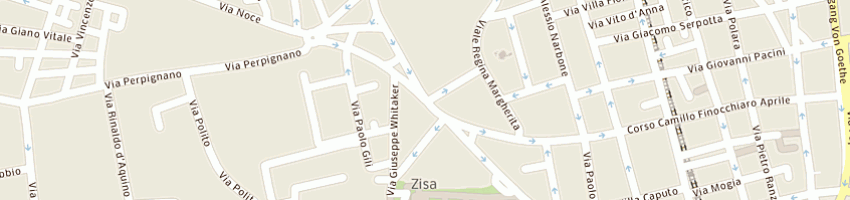 Mappa della impresa rubino girolamo a PALERMO