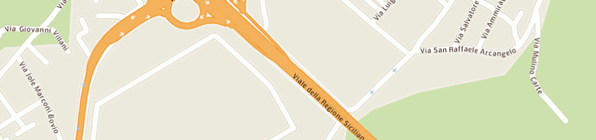 Mappa della impresa castellana srl a PALERMO