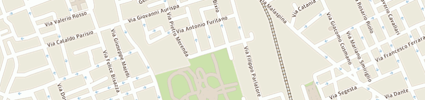 Mappa della impresa banco di sicilia spa a PALERMO