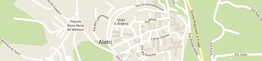 Mappa della impresa sabellico rosalba a ALATRI