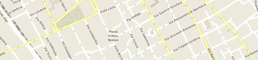 Mappa della impresa scuole pubbliche scuole elementari a PALERMO