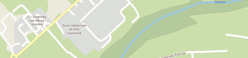 Mappa della impresa lube service e engineering srl a TREIA