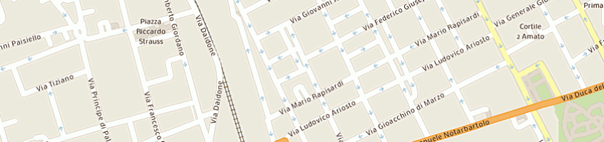 Mappa della impresa immobiliare vaccaro sas di greco giorgio e c a PALERMO