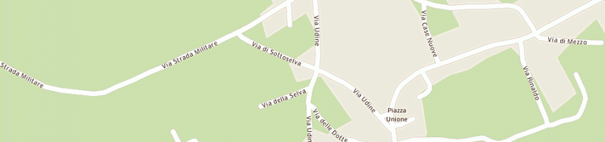 Mappa della impresa info web di del pin patrick a PALMANOVA