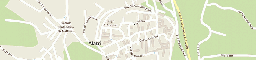 Mappa della impresa qualandri fabio a ALATRI