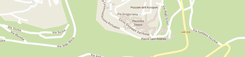 Mappa della impresa poste italiane a ALATRI