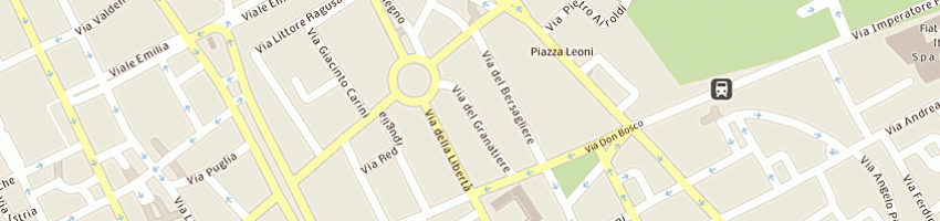 Mappa della impresa parisi giuseppe a PALERMO