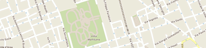 Mappa della impresa casa di cura torina spa linea fax a PALERMO