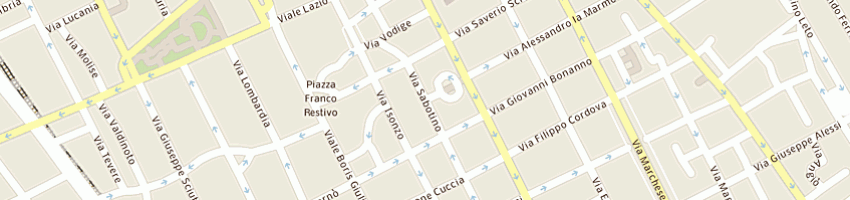 Mappa della impresa facciola' guido a PALERMO