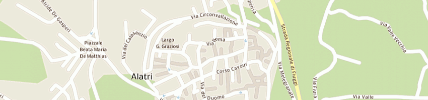 Mappa della impresa studio dentistico del dott francesco romeo a ALATRI