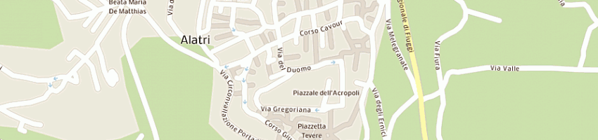 Mappa della impresa cianfrocca maurizio a ALATRI