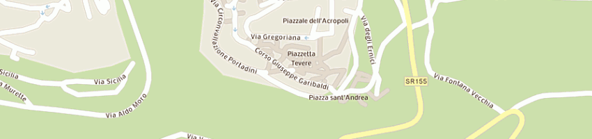 Mappa della impresa valchera studio ingegneria a FROSINONE
