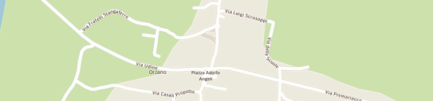 Mappa della impresa pontoni gabriele a REMANZACCO