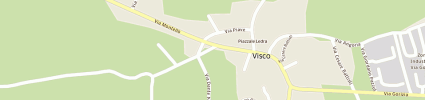 Mappa della impresa montanar flavio a VISCO