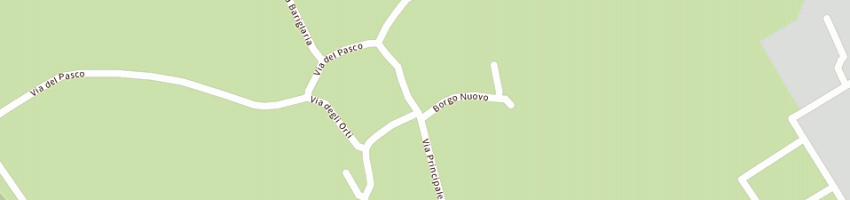 Mappa della impresa albergo al borgo - sas - di martinengo filippo e c a MANZANO