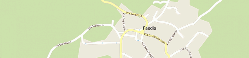Mappa della impresa pradolini luisa a FAEDIS