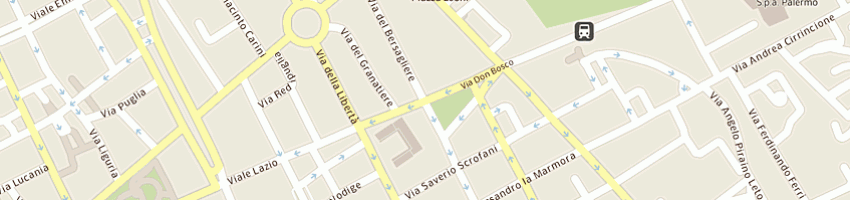 Mappa della impresa amaltea srl a PALERMO