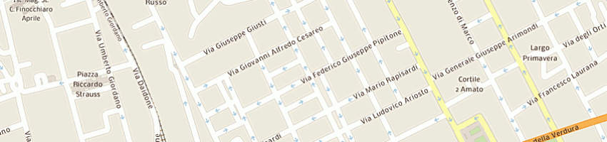 Mappa della impresa delia profumi sas di tegolo rosalia e c a PALERMO