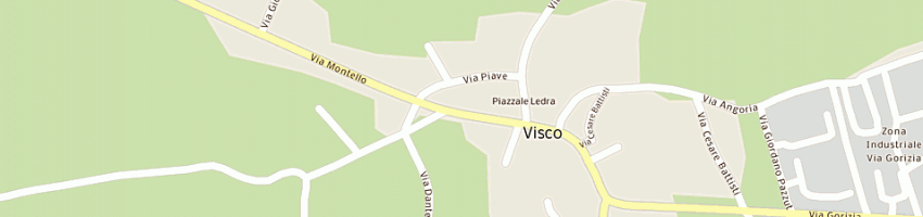 Mappa della impresa gratton marco primo a VISCO