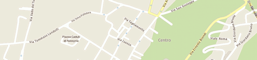 Mappa della impresa centro idea casa (srl) a FROSINONE