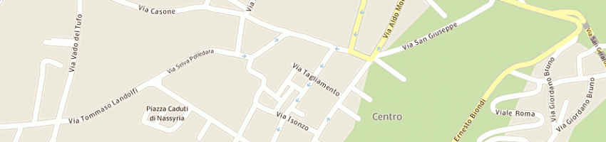 Mappa della impresa favoriti paola a FROSINONE