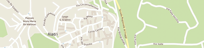 Mappa della impresa celani mario a ALATRI