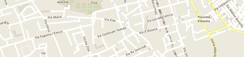Mappa della impresa la mantia antonino a PALERMO
